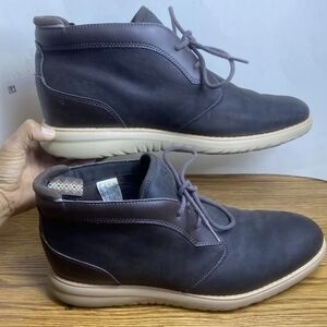 UGG Union Chukka Waterproof Ankle  Boots Men’s Size 13 Stout Brown Leather
